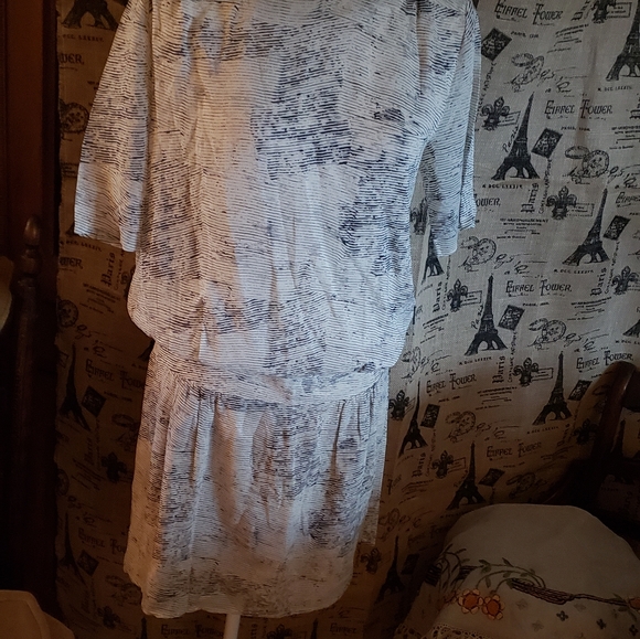 Whiite Copenhagen | Drop Waist Dress - Picture 8 of 16